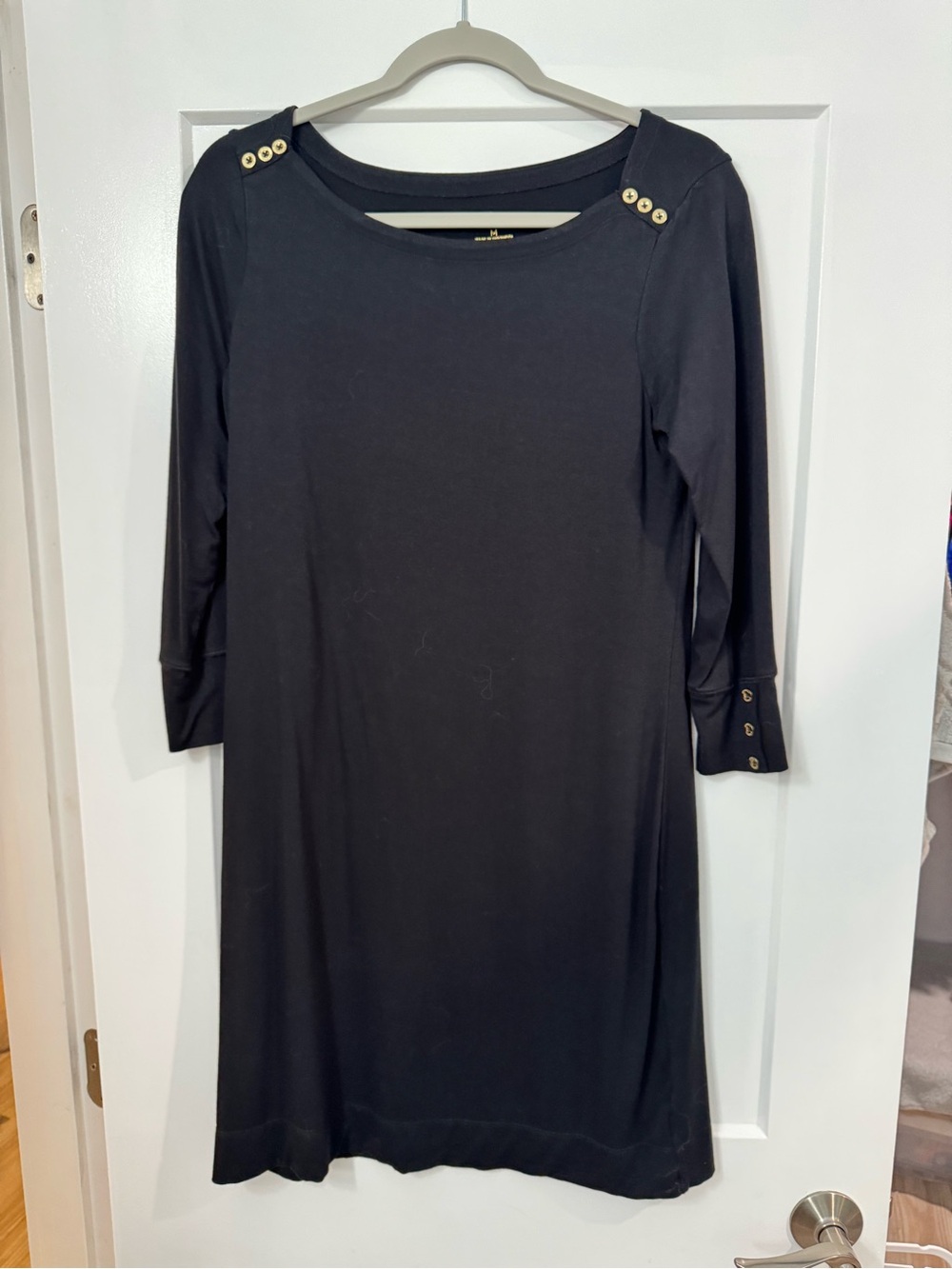 Lilly Pulitzer Sophie Dress Onyx Black Size Medium